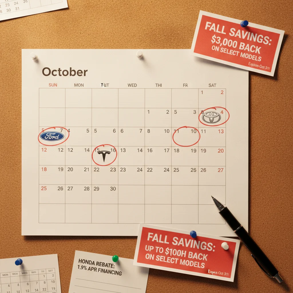 Reading Manufacturer Incentive Cycles to Time Your Purchase
