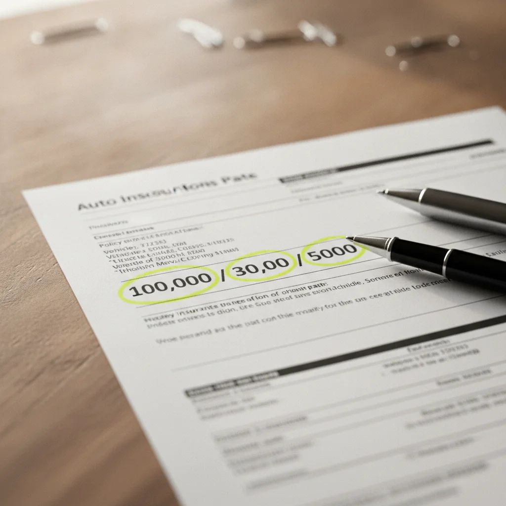 Reading Your Liability Limits: What 25/50/25 Actually Means