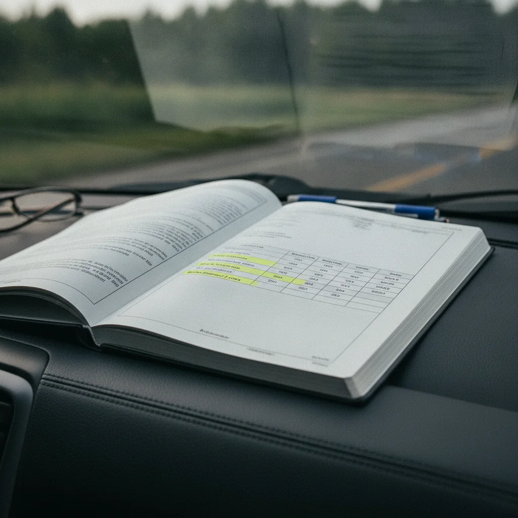 Reading Your Owner's Manual Maintenance Section Without Getting Lost