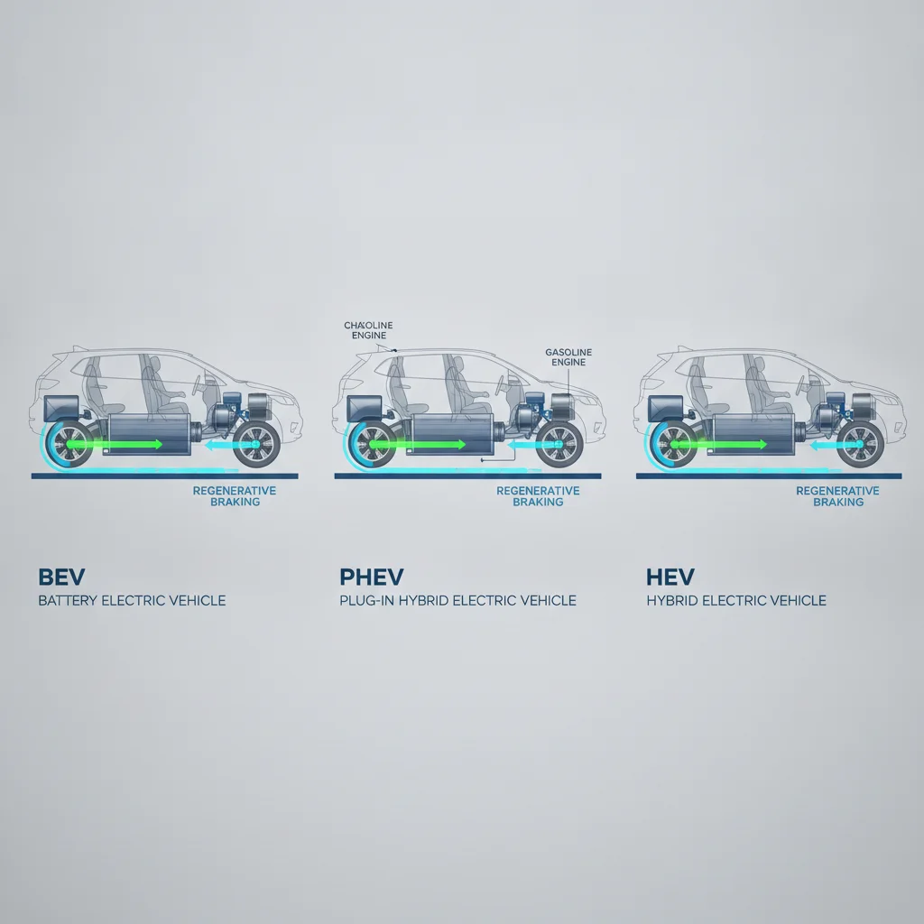 Regenerative Braking Across EV Types: How Each Vehicle Recovers Energy Differently