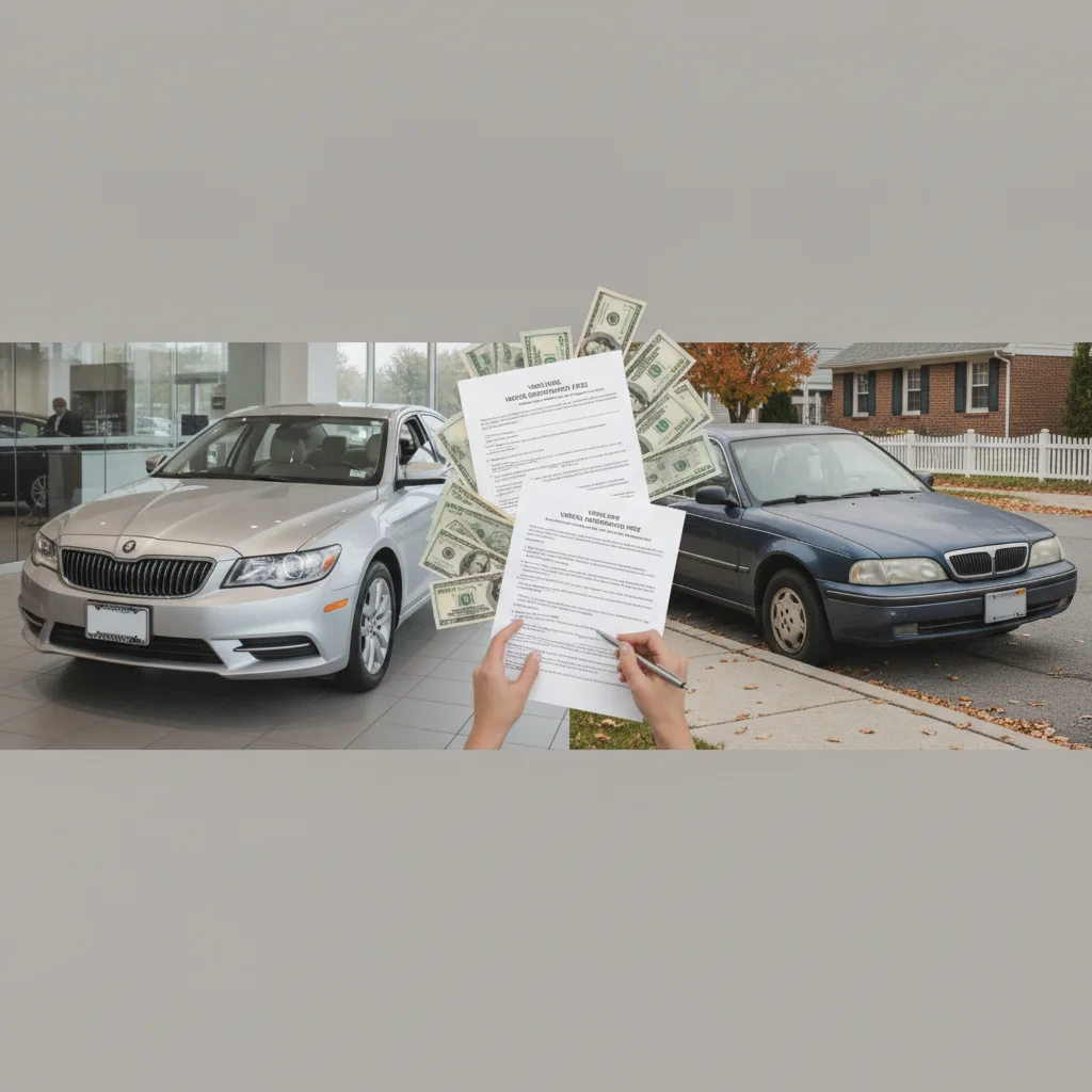 Registration Fees Over a Car's Full Ownership Period: New vs. Used