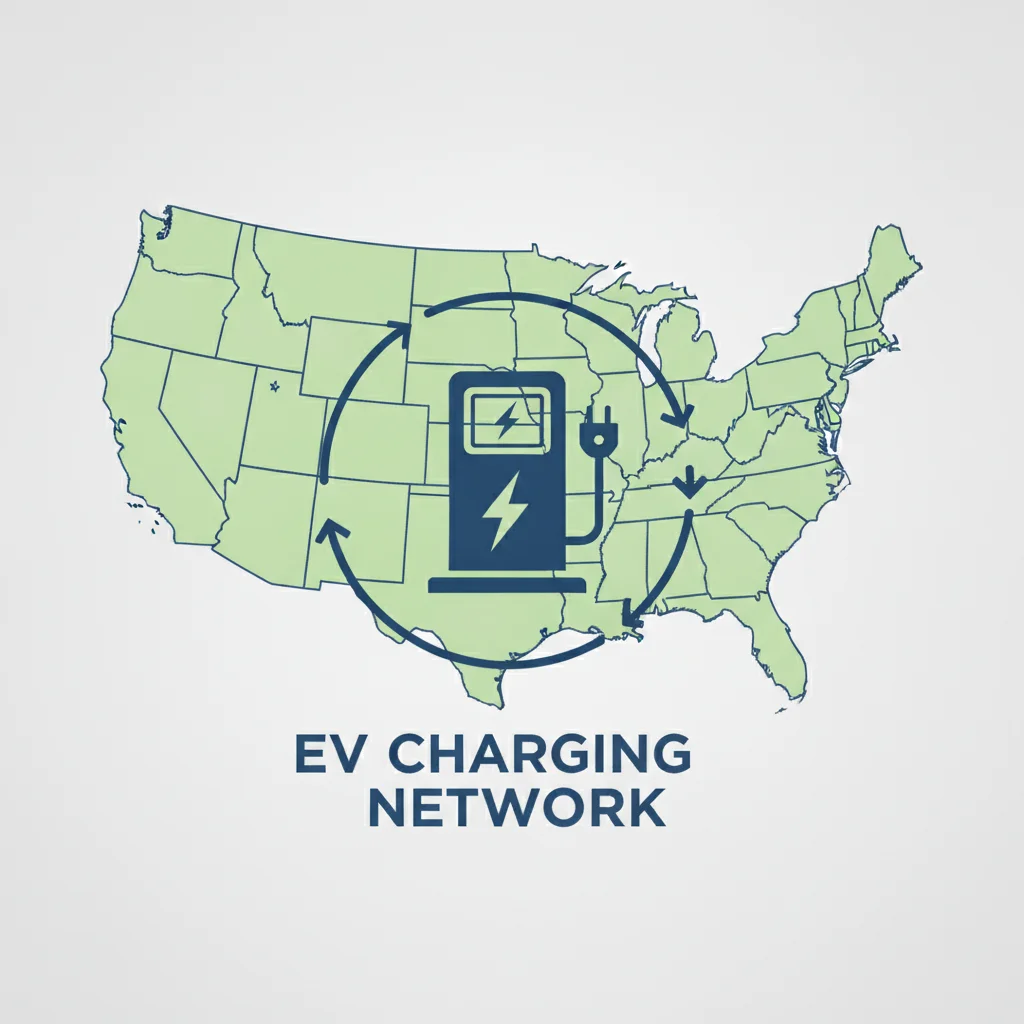 A U.S. map highlighting states with right-to-charge laws protecting renters who want EV charging access