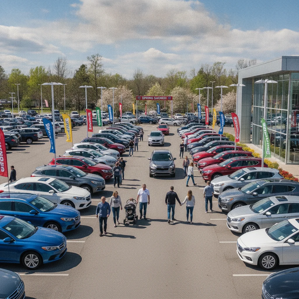 Spring Car Shopping Surge: What It Costs Buyers and Why It Happens