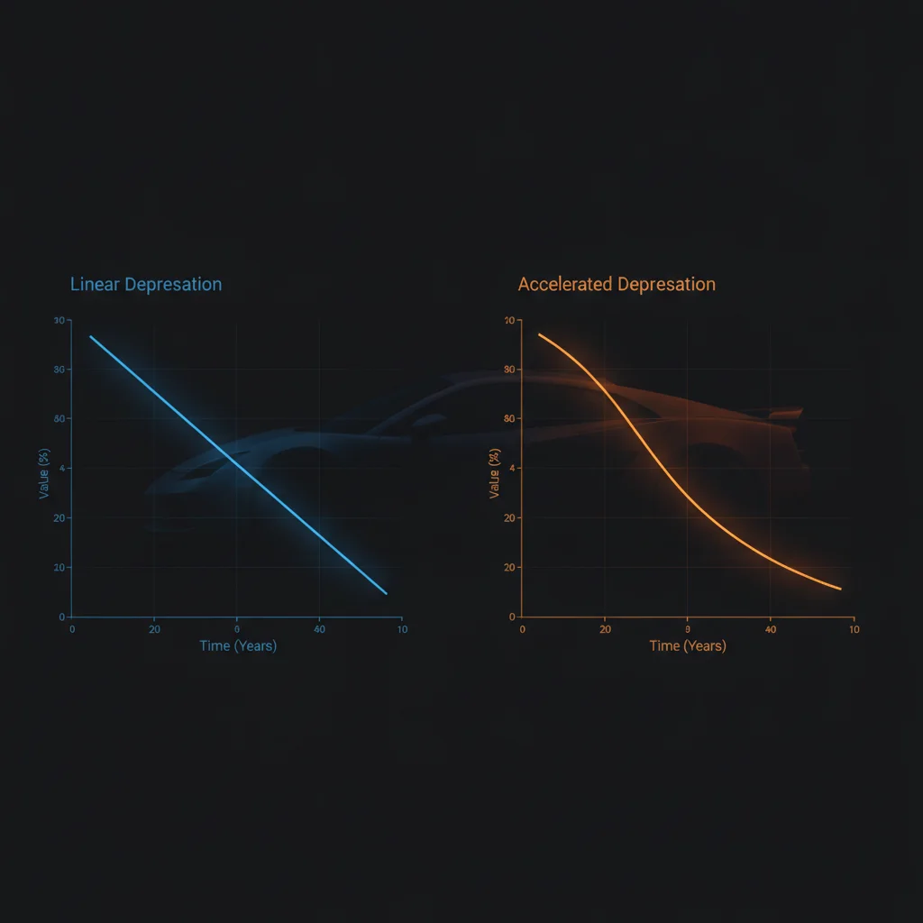 Straight-Line vs. Accelerated Depreciation: Which Model Reflects Real-World Vehicle Value Loss?