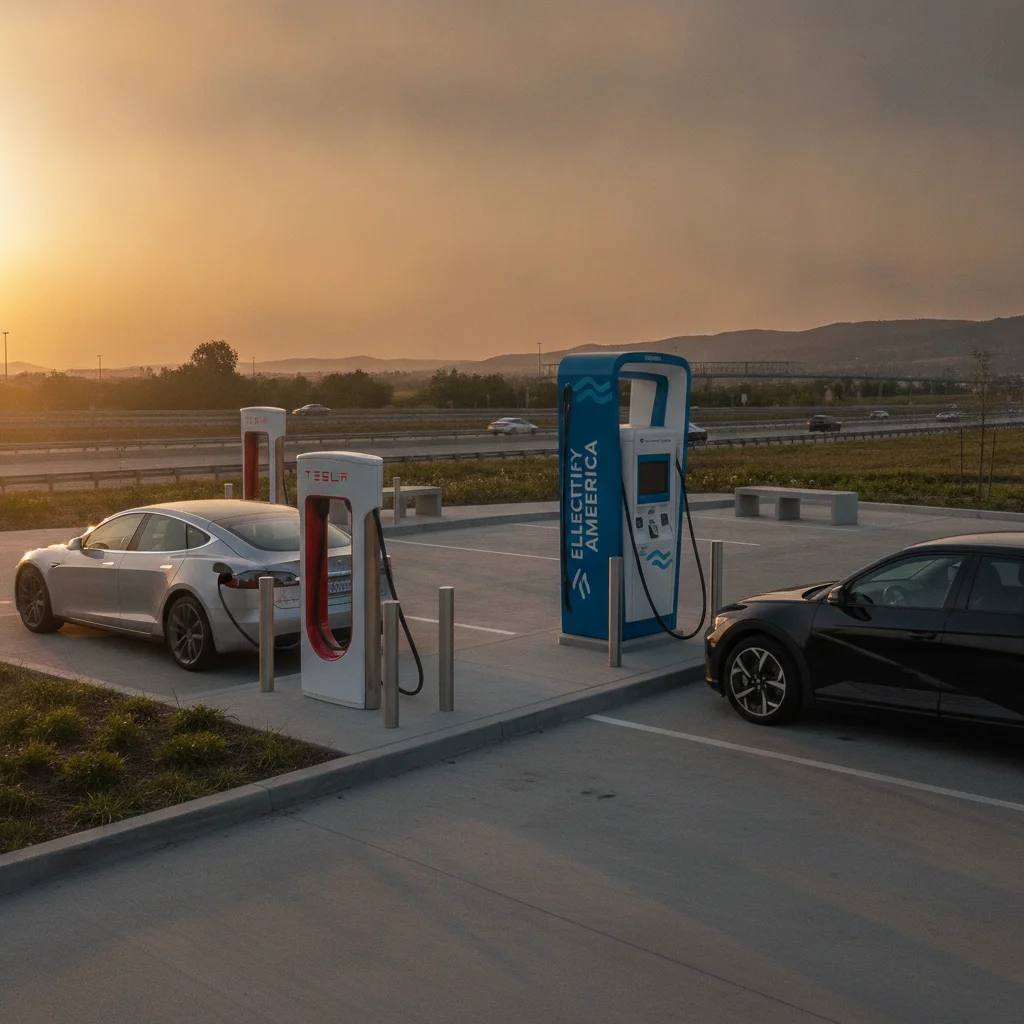 Tesla Supercharger vs. Electrify America: Which Network Delivers More?