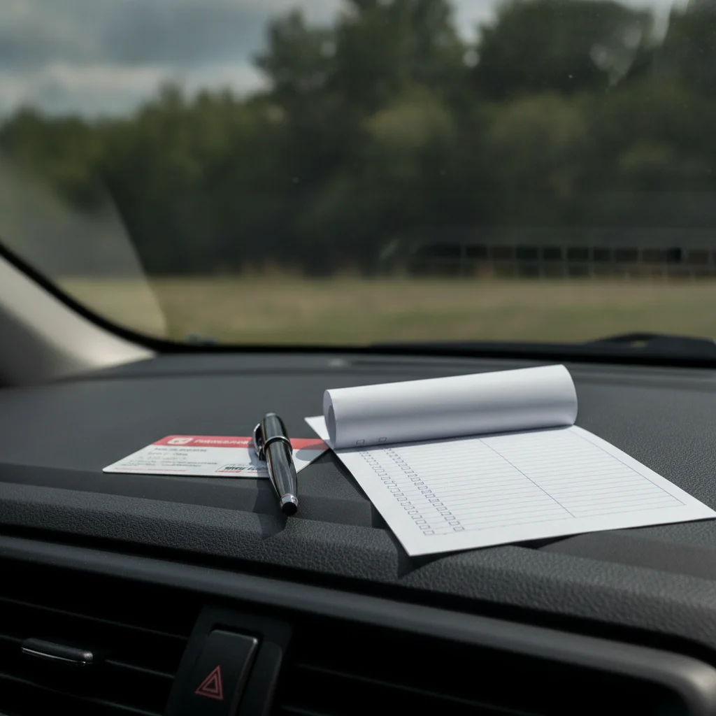 The Auto Insurance Claim Checklist Every Driver Should Keep in Their Glove Box