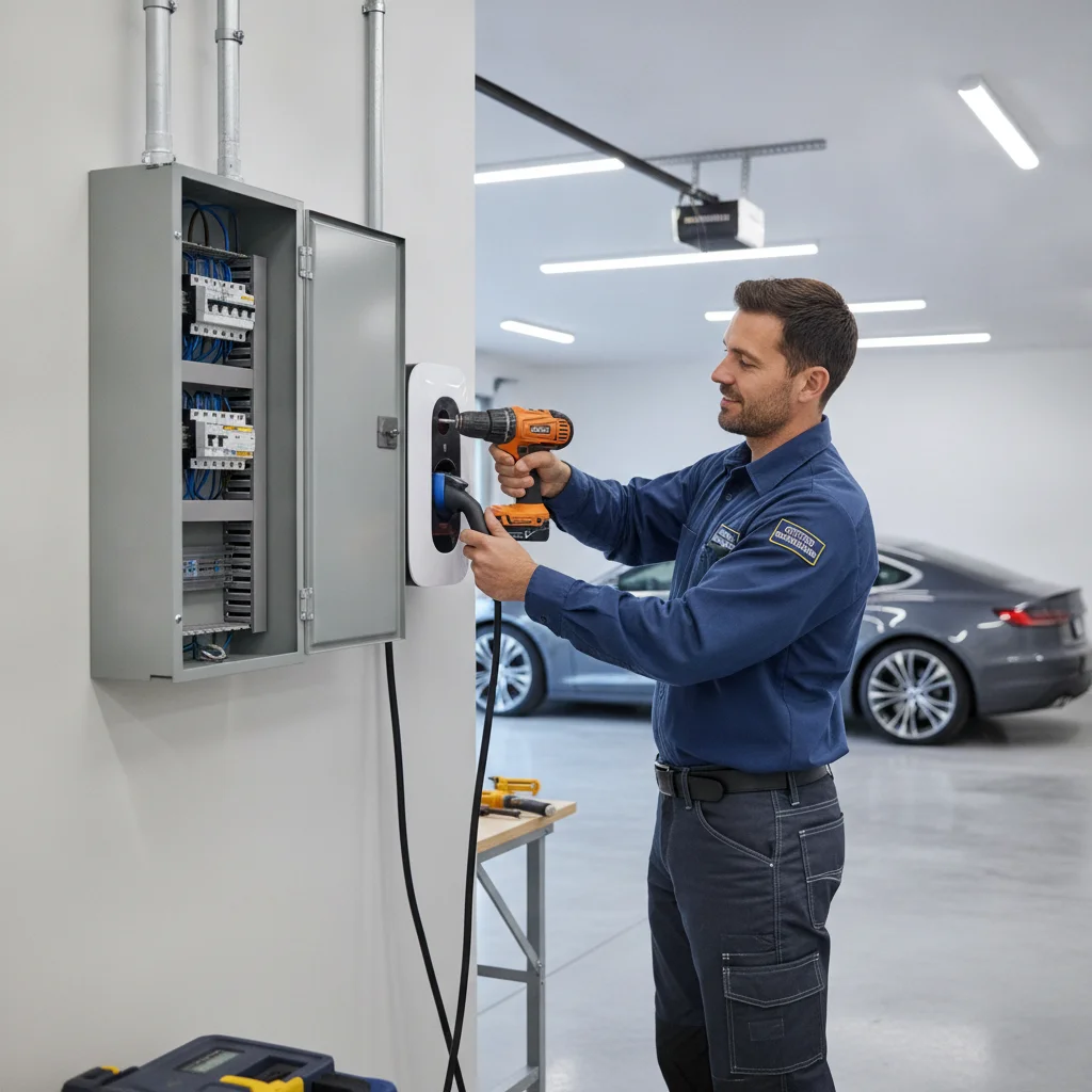 The Electrician Visit: What Happens During a Home EV Charger Installation