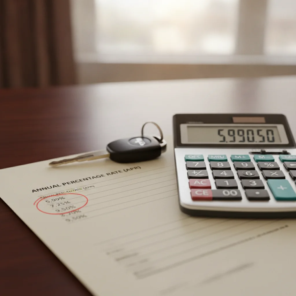 The Factors That Shape Your Car Loan APR Before You Step Into a Dealership