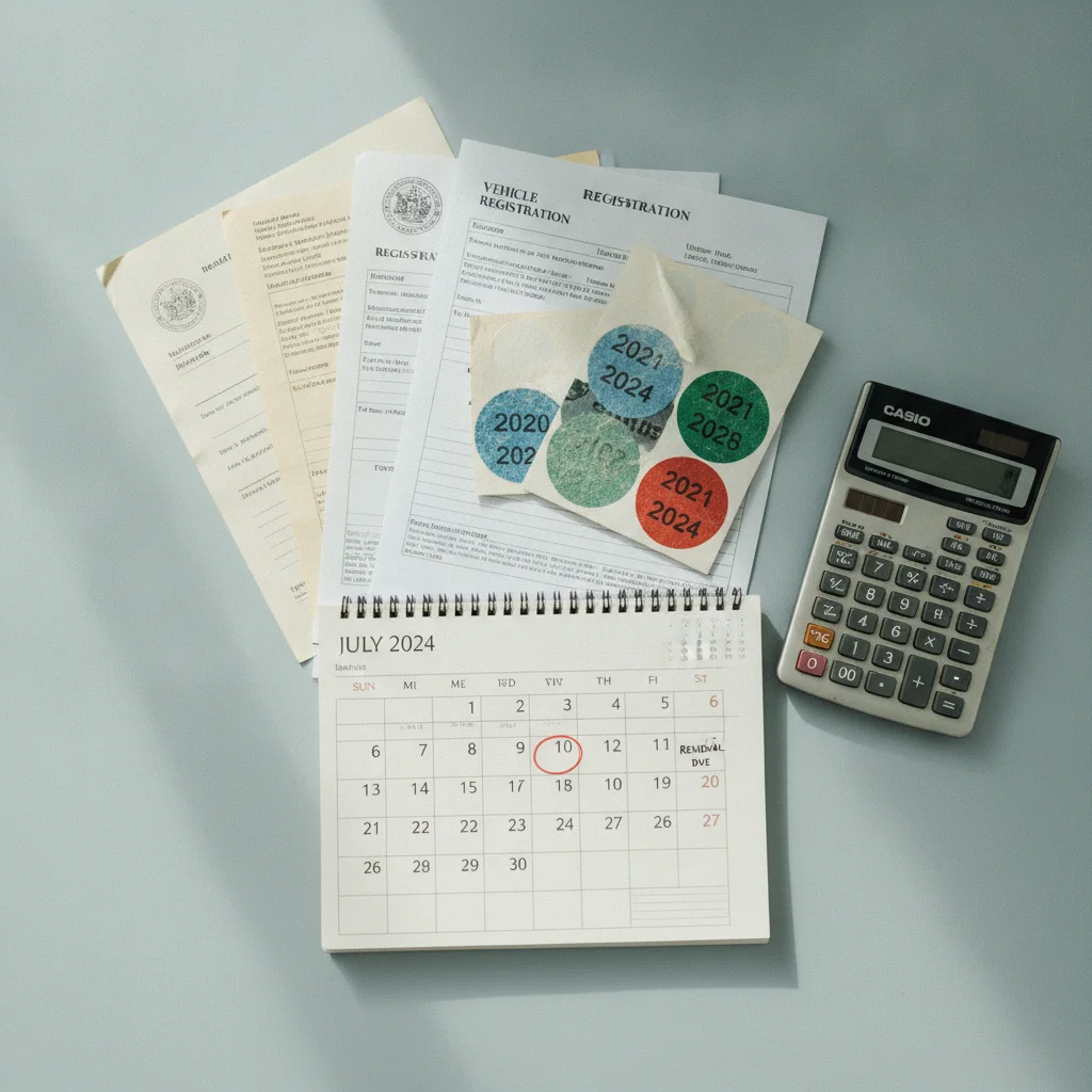 The Full Lifetime Cost of Registering a Car