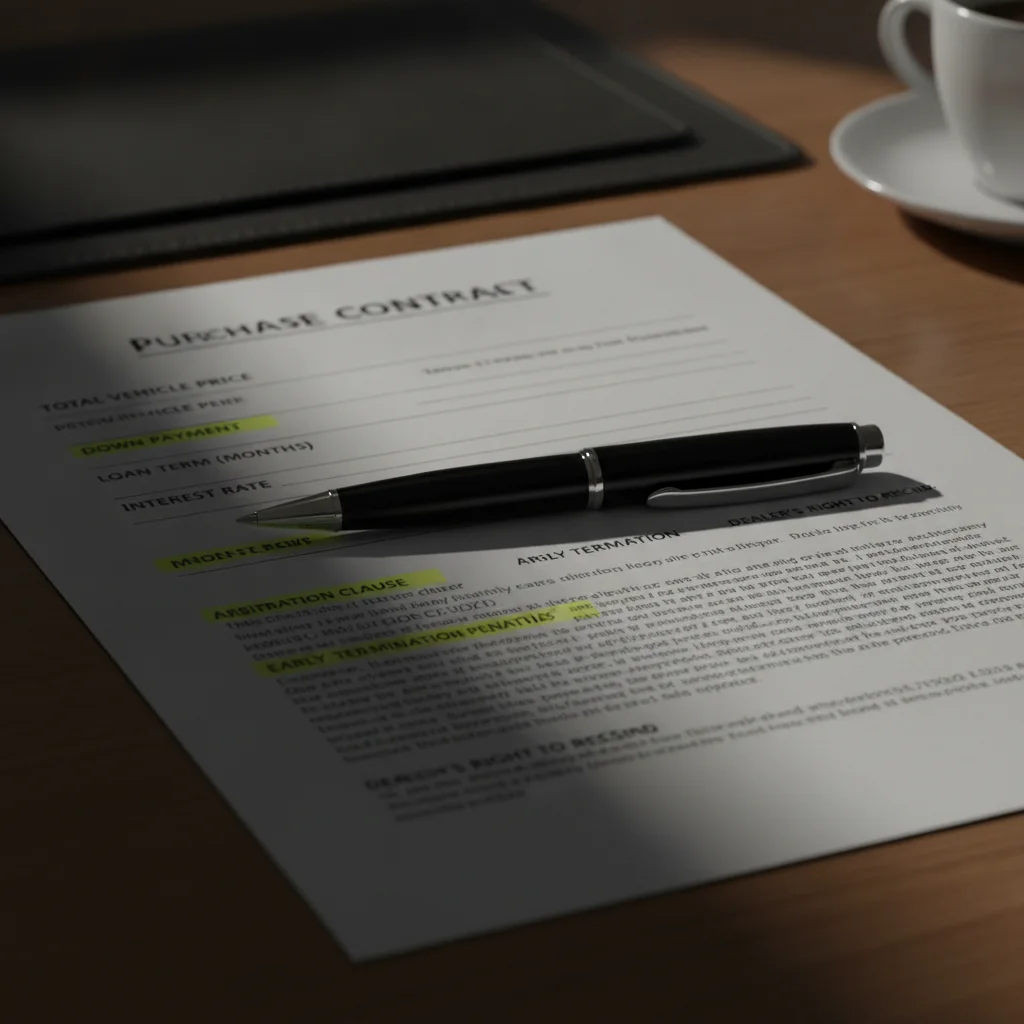 The Hidden Costs in Used Car Dealer Paperwork