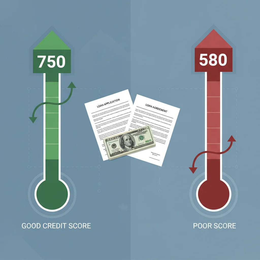 The Real Dollar Cost of a Low Credit Score on a Car Loan