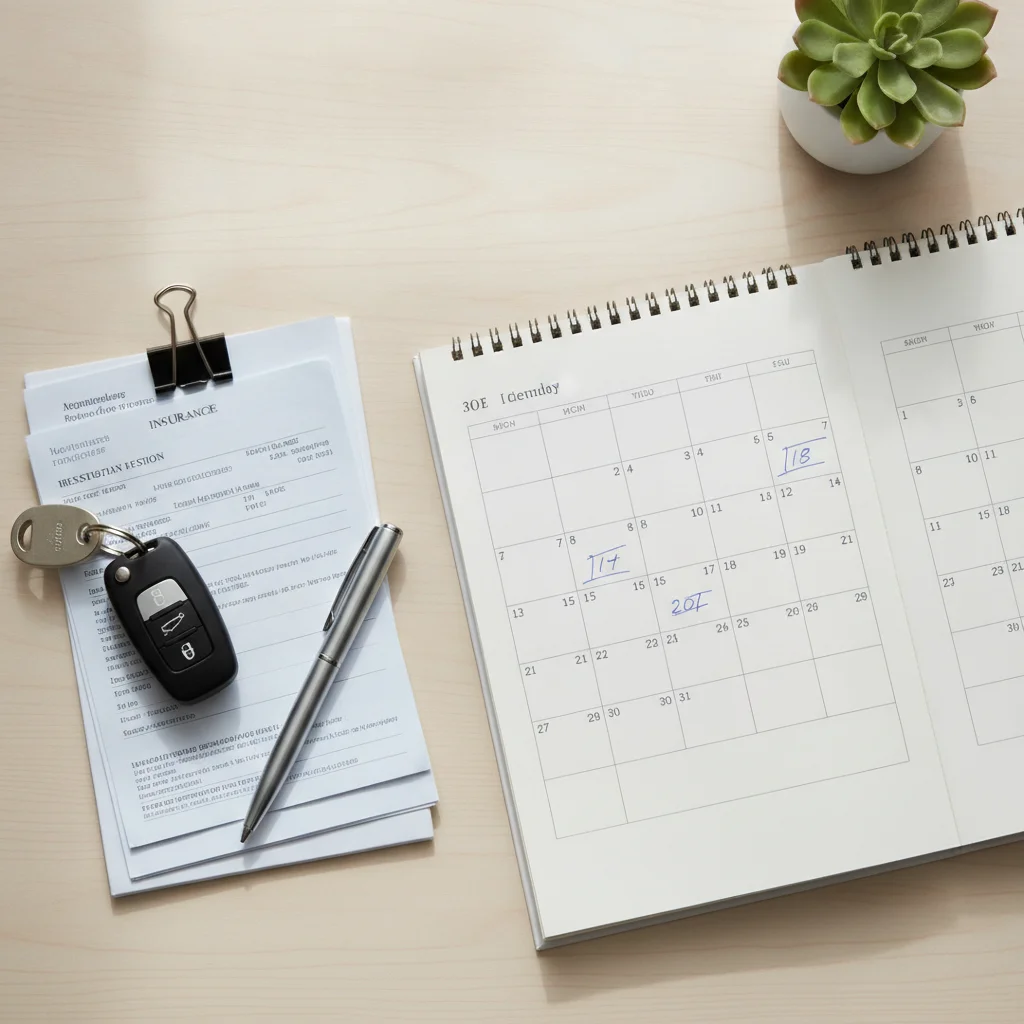The Registration and Tax Timeline for a Car Purchase: Month by Month