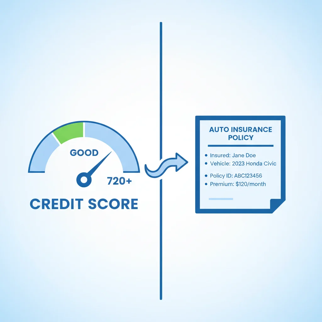 The Relationship Between Credit Score and Car Insurance Premiums
