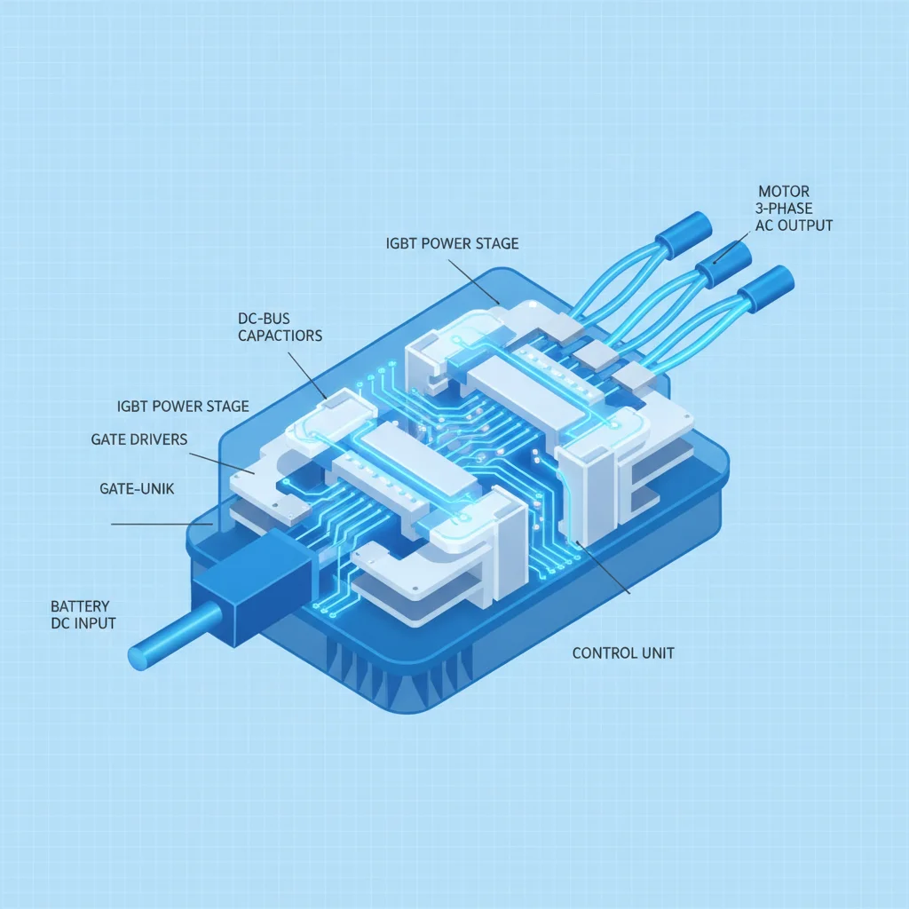 The Role of the Inverter: Translating Battery Power Into Motor Motion