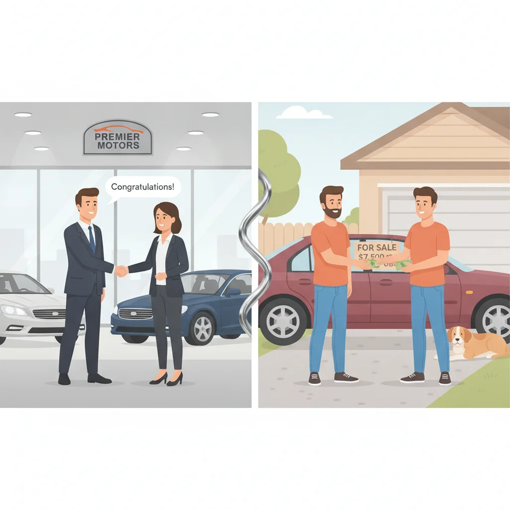 Trading In at a Dealership vs. Selling to a Third-Party Buyer