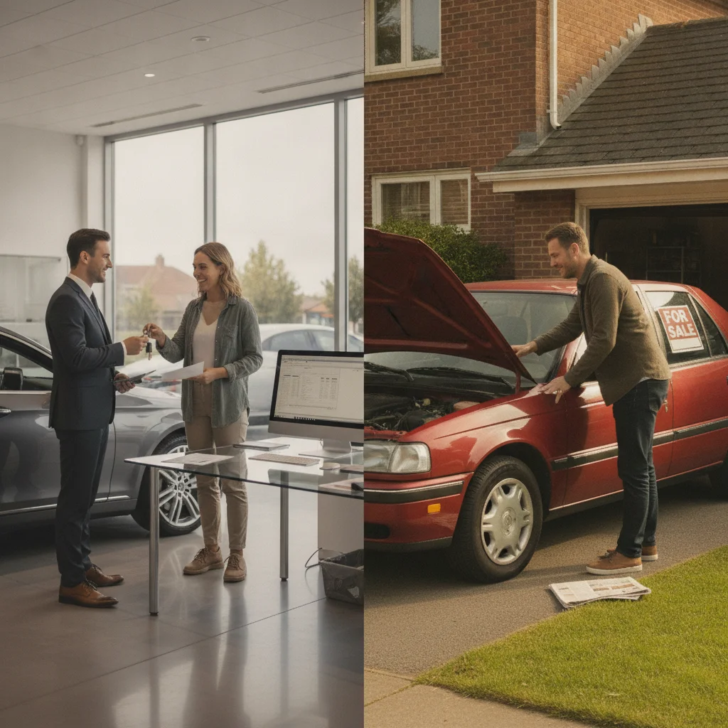 Trading In vs. Selling Privately When Buying a New Car