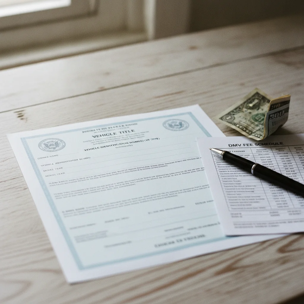 Transferring a Title: Every Fee You'll Encounter and Why It Exists