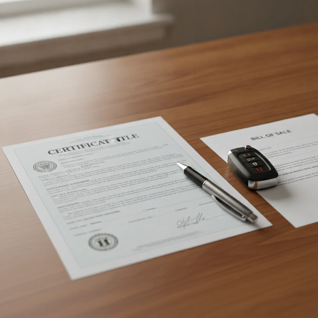 Transferring a Title in a Private Party Sale: A Step-by-Step Walkthrough