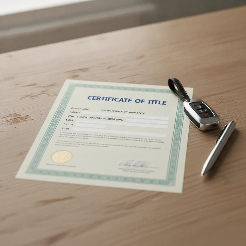 Vehicle Title Explained: What It Is and Why It Controls Every Car Sale