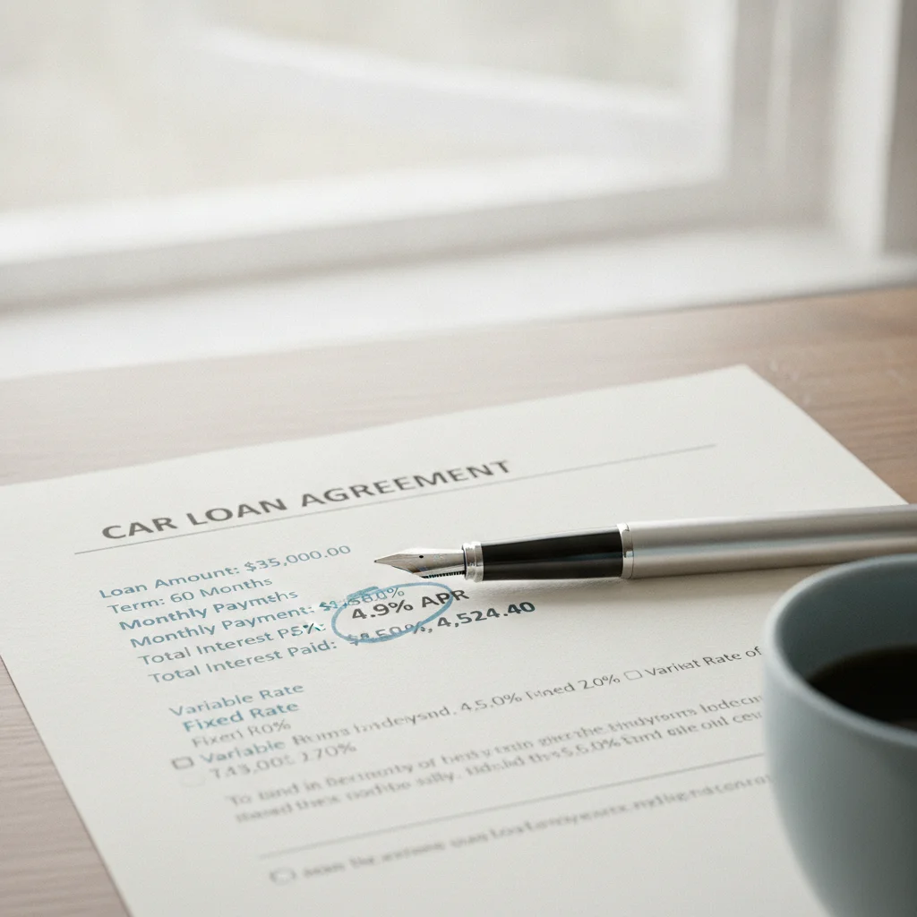 What APR Actually Means on an Auto Loan