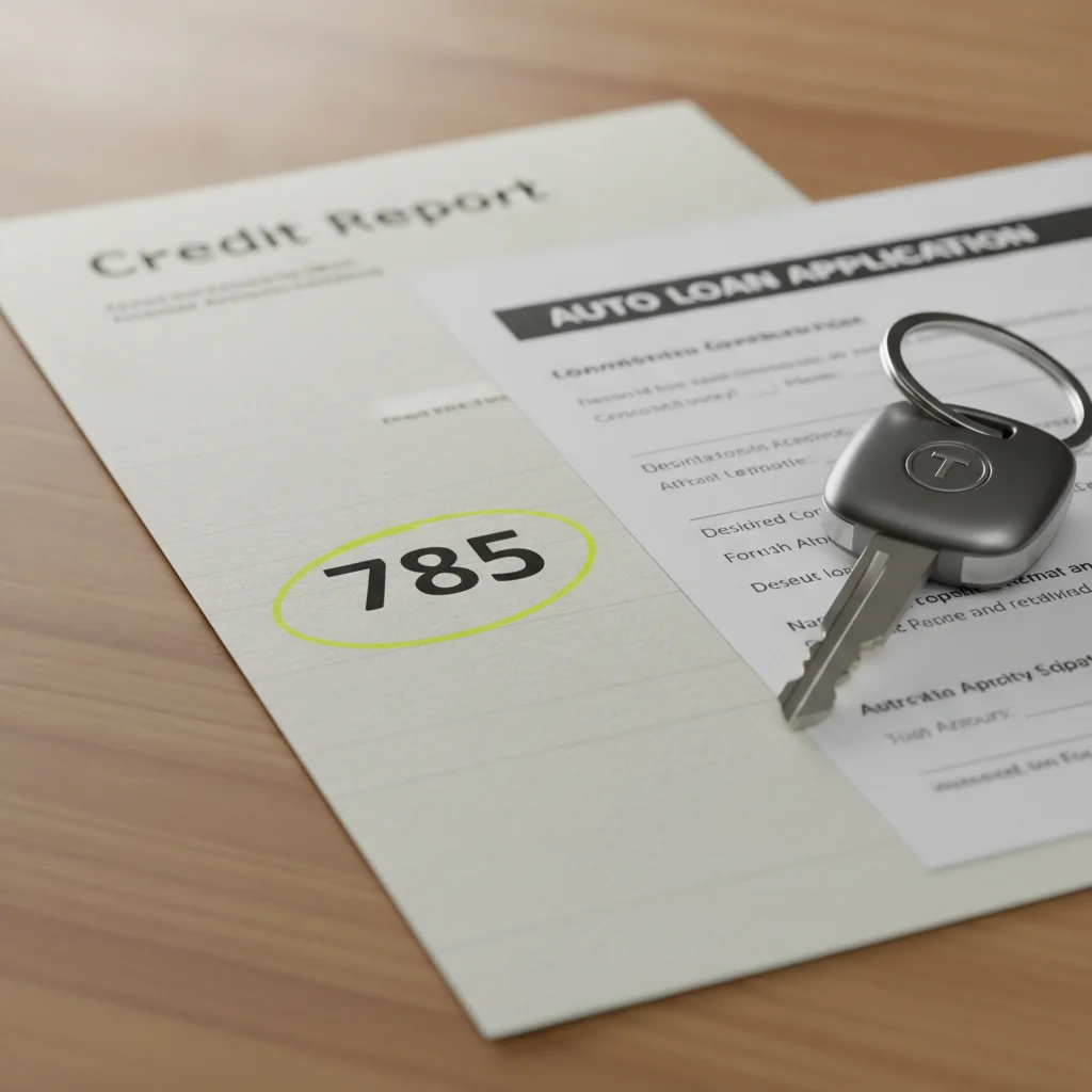 What Your Credit Score Actually Means to a Car Lender