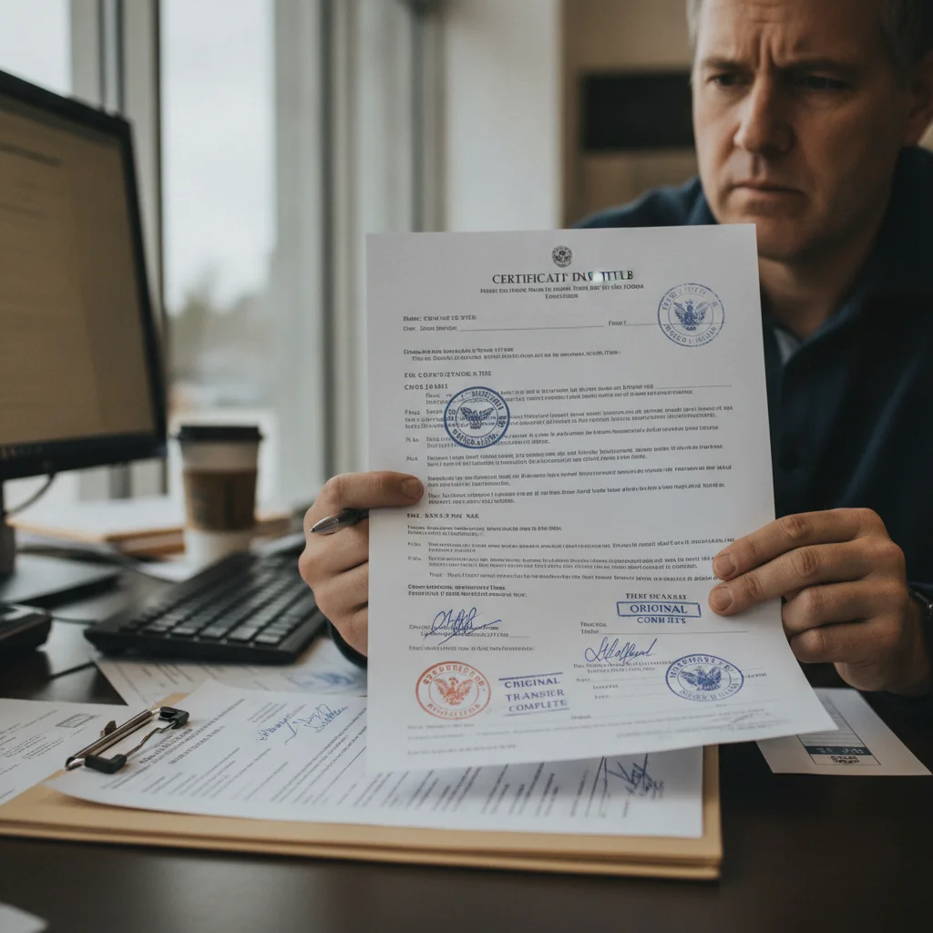 Why Buyers Reject Cars With Unclear Title History