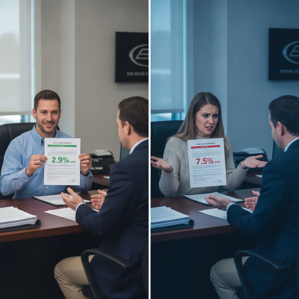 Why Two Buyers Get Different Rates on the Exact Same Car